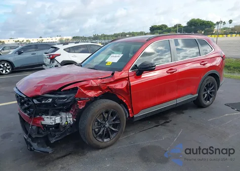 2024 Honda Cr-V Hybrid Sport z USA, uszkodzony, nr VIN 7FARS5H58RE007988